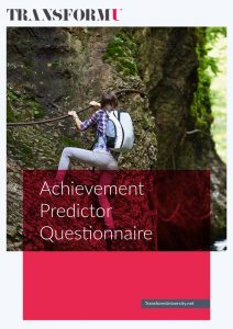 Download Our Achievement Predictor Questionnaire Transform University